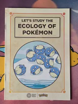 Pokemon x Natural History Museum Pikachu Plush, Jumbo Promo Card & Booklet - Image 4