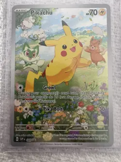 Pokemon TCG Pikachu Promo Holo 088 Basic 70HP Pika Bolt SV Scarlet & Violet Card - Image 1
