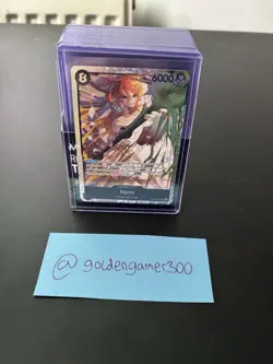 Nami OP15-086 SR Super Rare Near Mint One Piece Trading Card Game English - Image 1