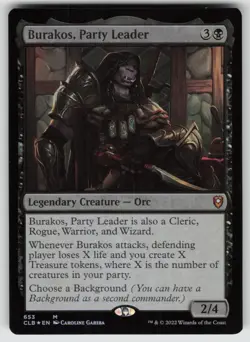 Burakos, Party Leader Foil M Commander Legends: Battle for Baldur's Gate 653 - Image 1