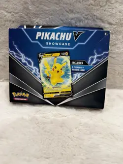POKEMON TCG SWORD & SHIELD PIKACHU V SHOWCASE BOX *BRAND NEW FACTORY SEALED* - Image 1