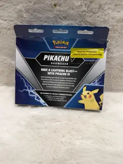 POKEMON TCG SWORD & SHIELD PIKACHU V SHOWCASE BOX *BRAND NEW FACTORY SEALED* - Image 2