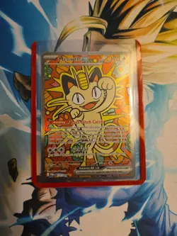 Meowth ex 121/088 ENGLISH Special Illustration Rare - Perfect Order SIR Pokemon - Image 4