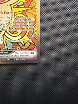Pokemon TCG Meowth EX SIR 121/088 Rare Special Illustration -Perfect Order - Image 5