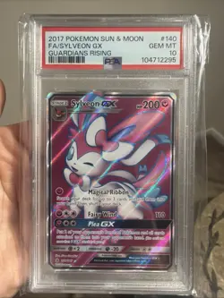 2017 Pokemon Sun And Moon: Guardians Rising - Fa/Sylveon GX PSA10 Gem Mint - Image 1