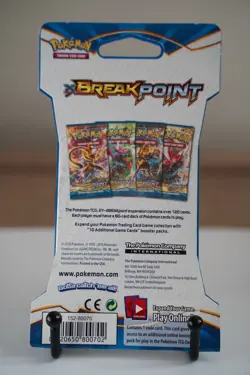 Pokemon XY Breakpoint Sleeved Booster Pack Scizor Artwork Factory Sealed 2016 - Image 2