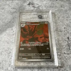 Pokemon Scizor Illustration Rare Holo SV03 Obsidian Flames 205/197 TAG 8.5 TCG - Image 1