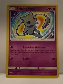 Shining Mew 40/73 Rare Shining Shining Legends Pokemon LP - Image 1