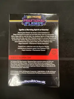 POKEMON TCG MEGA EVOLUTION PHANTASMAL FLAMES BOOSTER BUNDLE FACTORY SEALED BOX - Image 3