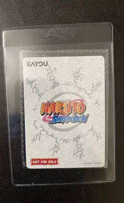 PSA x Kayou Exclusive sealed Promo Card Naruto Shippuden Naruto Uzumaki - Image 2