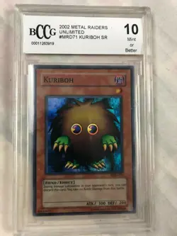 Yu-Gi-Oh! 2002 Metal Raiders KURIBOH MRD-071 PSA 10 Mint Super Rare! - Image 1