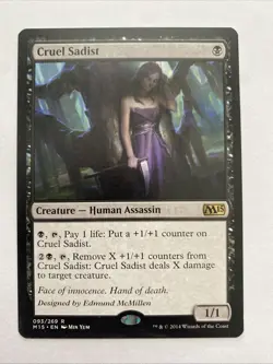 Cruel Sadist - Magic 2015 Core Set M15 - Magic the Gathering MTG LP - Image 1