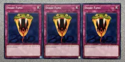 Snake Fang SRL-EN050 (x3) Common Unlimited Edition NM - Image 1