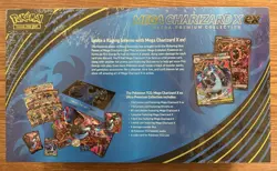 PHANTASMAL FLAMES MEGA CHARIZARD X EX Collection UPC Box Pokemon TCG SEALED NEW - Image 3