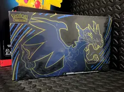 PHANTASMAL FLAMES MEGA CHARIZARD X EX Collection UPC Box Pokemon TCG SEALED NEW - Image 1