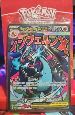 Pokemon Mega Charizard X ex & Oricorio Ex Phantasmal Flames UPC Promo Sealed #2 - Image 1