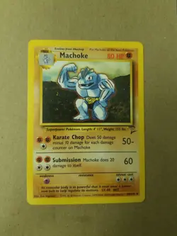 Machoke 49/130 - VINTAGE WOTC Pokemon Card - BASE SET 2 - NM/M - Image 1