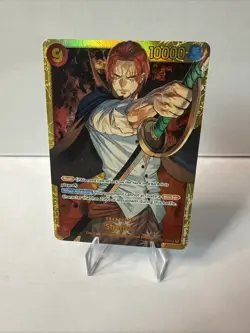 2024 One Piece The Best Shanks Secret Rare #OP01-120 SEC EN - Image 1