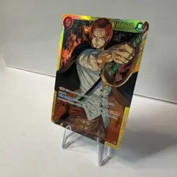 2024 One Piece The Best Shanks Secret Rare #OP01-120 SEC EN - Image 2