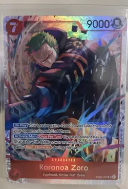 One Piece- Roronoa Zoro EB04-007 SR - OP15 Adventure on KAMI’s Island NM - Image 1