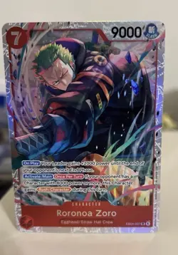 One Piece- Roronoa Zoro EB04-007 SR - OP15 Adventure on KAMI’s Island NM - Image 3