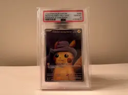 2023 Pokemon x Van Gogh Pikachu with Grey Felt Hat #085 Promo PSA 10 GEM MINT - Image 1