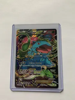 NM Pokemon Venusaur EX XY123 Black Star Promo Full Art Red & Blue 2016 Rare - Image 1