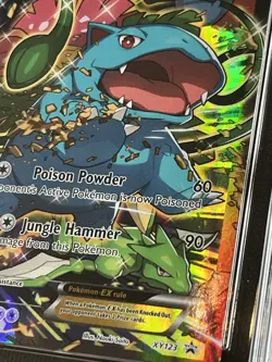 Venusaur EX XY123 Black Star Promo Pokemon Red Blue Collection 2016 Ace Grade 8 - Image 2