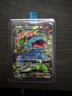 Pokemon TCG Venusaur EX XY123 BLACK STAR PROMO Full Art Holo NM/LP Ungraded - Image 2
