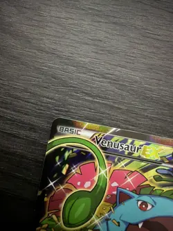 Pokemon TCG Venusaur EX XY123 BLACK STAR PROMO Full Art Holo NM/LP Ungraded - Image 3