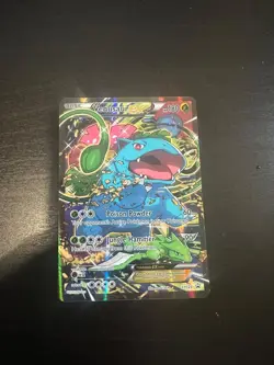 Pokemon 2016 XY Black Star Venusaur EX Promo Card #XY123 REGULAR - Image 1