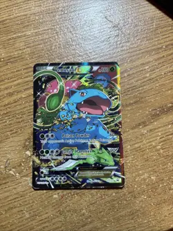 Venusaur EX XY123 - Black Star Promo Full Art Pokemon TCG HP - Image 1