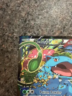 Pokemon TCG Venusaur EX XY123 Ultra Rare Black Star Promo NM Condition - Image 3