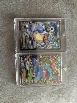 BOTH Pokemon TCG Black star promo Blastoise EX XY122 + Venusaur EX XY123 - Image 1