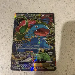 Pokemon TCG Venusaur EX XY123 Ultra Rare Black Star Promo - Image 1