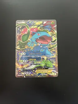 Pokemon TCG Venusaur EX XY123 Ultra Rare Black Star Promo - Image 1