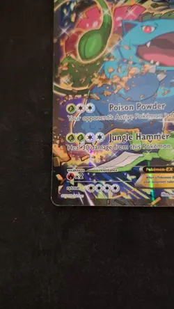 Pokemon Venusaur EX XY123 Black Star Promo - Image 3