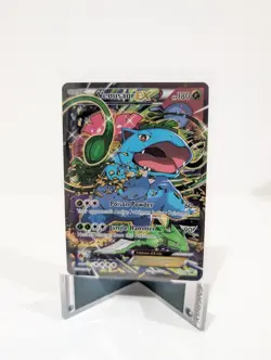Pokemon TCG Venusaur EX XY123 Black Star Promo Full Art Card - Image 1