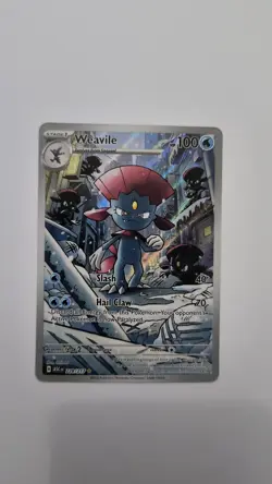 Pokemon Cards Weavile 228/217 Ascended Heroes Illustration Rare NM - Image 1
