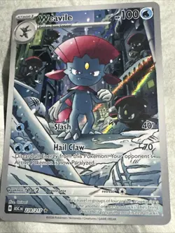 Weavile 228/217 - Ascended Heroes - Pack Fresh NM Illustration Rare Pokemon TCG - Image 1