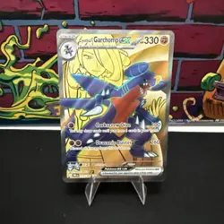 Pokemon TCG Cynthia's Garchomp EX 215/182 Destined Rivals Ultra Rare - Image 1
