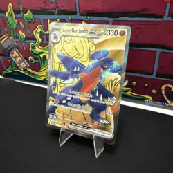 Pokemon TCG Cynthia's Garchomp EX 215/182 Destined Rivals Ultra Rare - Image 3