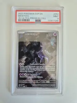 PSA 9 Mewtwo SVP EN 052 151 Ultra Premium Collection Promo Pokemon Card MINT - Image 1