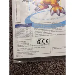 Digimon Card Game Promotion Pack Ver 0.0 Sealed Special Edition 6 Cards Ban Dai - Image 4