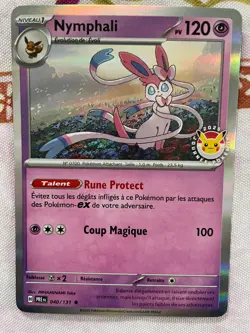 Carte promo Nymphali 2025 journee Pokemon - Sylveon promo card - ニンフ - Image 1