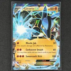 Lucario EX - 54/111 - Full Art Holo - Furious Fists - Pokemon Card - VLP - Image 1