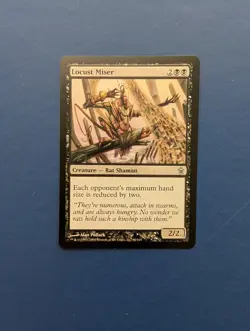 MTG Locust Miser: Saviors of Kamigawa #80 – EX+ - Image 1