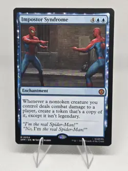 MTG Impostor Syndrome Marvel's Spider-Man SPM 0034 Mythic Enchantment Spider-Man - Image 1