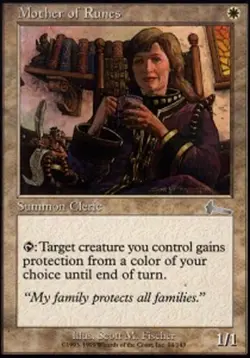 1x Mother of Runes Heavy Play, English Urza's Legacy MTG Magic - Image 1