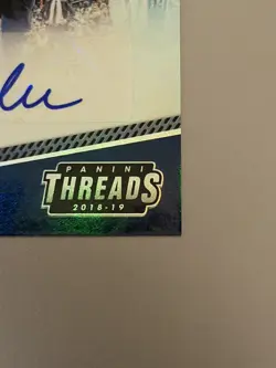 Luka Doncic Rookie Card Auto 048 /105 - Image 4